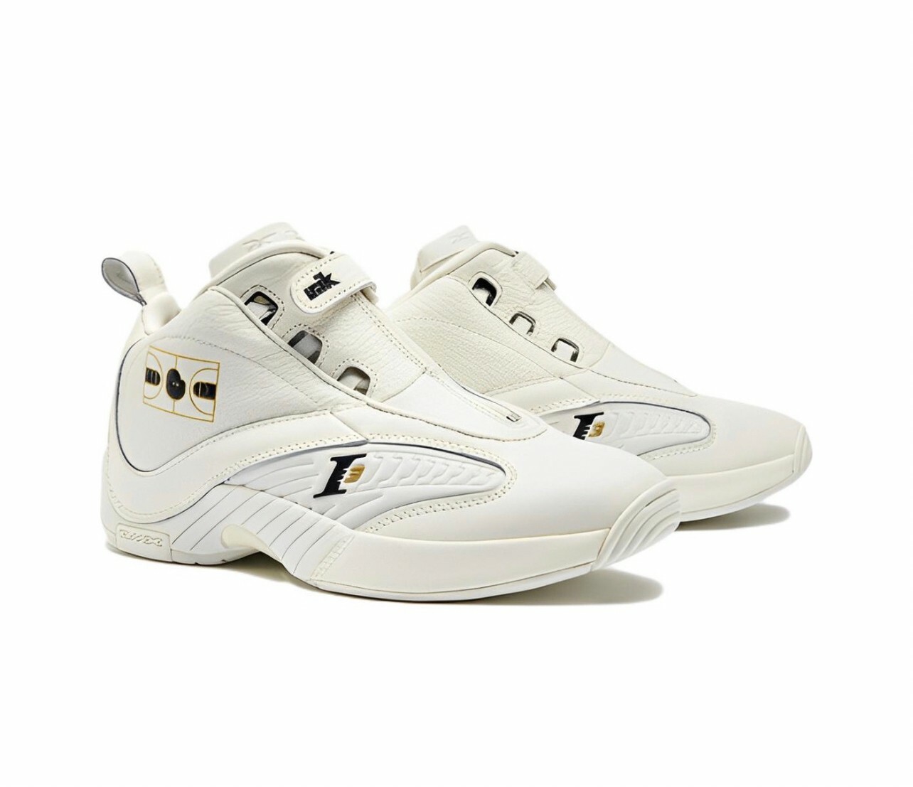 【吉米.tw】代購 Reebok Answer 4 x UNLK 復古籃球鞋 米白 FEB-