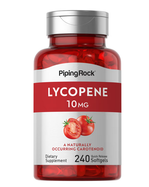 【Piping Rock】蕃茄紅素 Lycopene 茄紅素 10mg 240顆