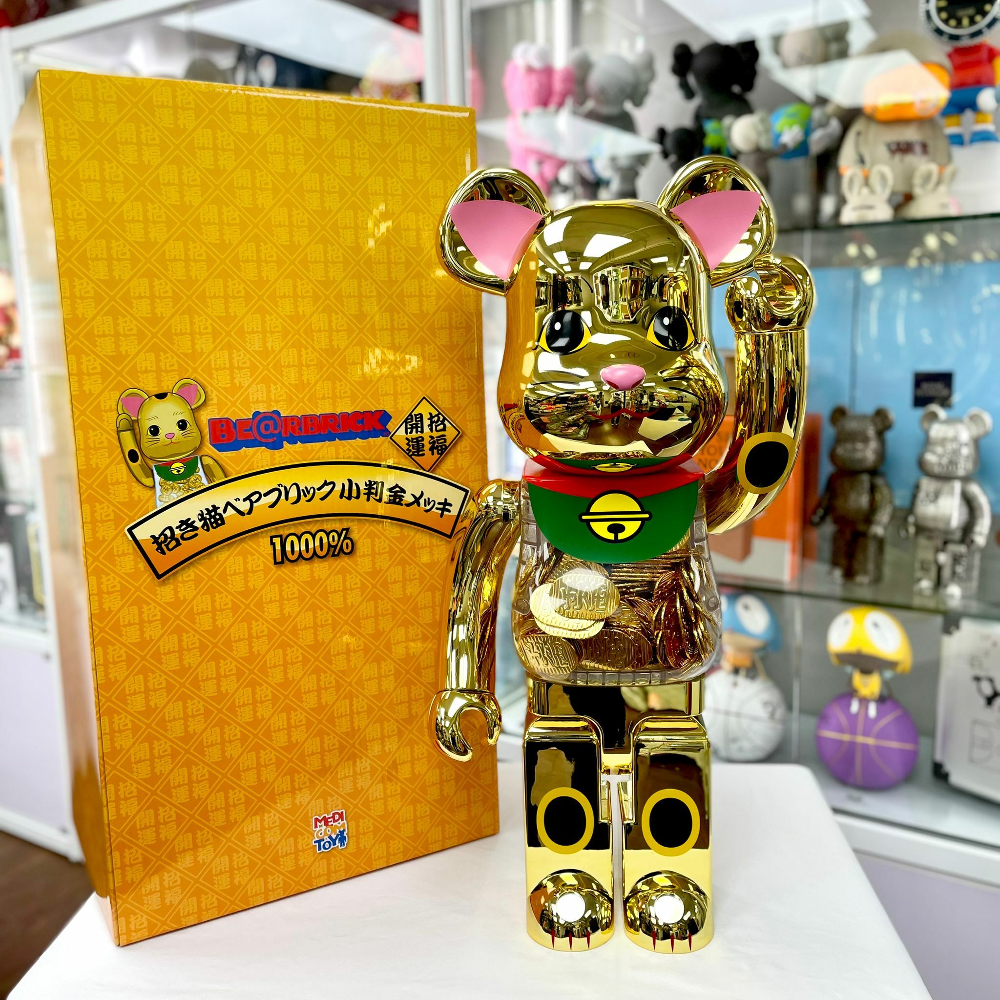 1000% Be@rbrick 招き猫小判