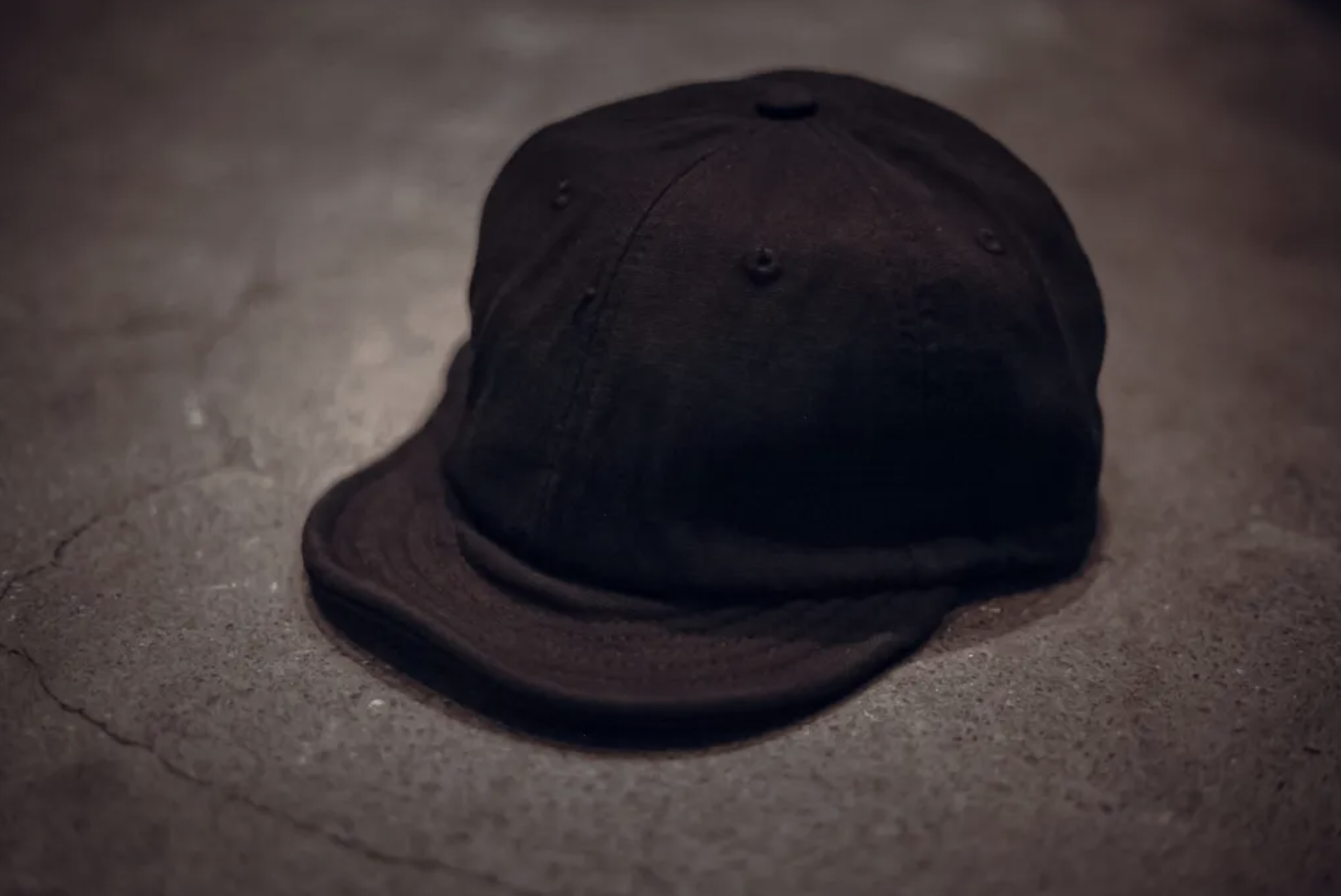 台灣 ANiMA WANDERER BLN-B05 Logo Work Cap - BLK