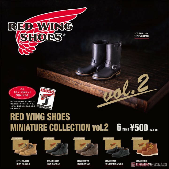 Kenelephant 代理版 盒玩 REDWINGSHOES袖珍模型02 隨機出貨