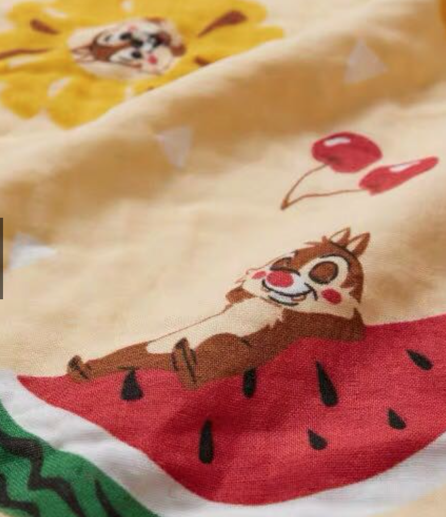 卡通純棉紗薄被 190x140cm