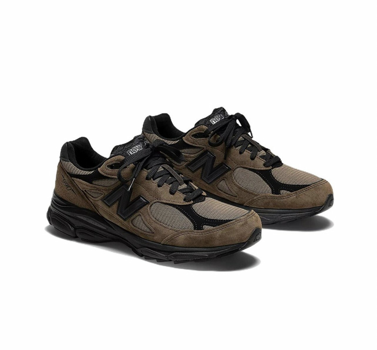 代購 New Balance x JJJJound 990v3 聯名款 美產 休閒跑步鞋 淺棕色FEB-