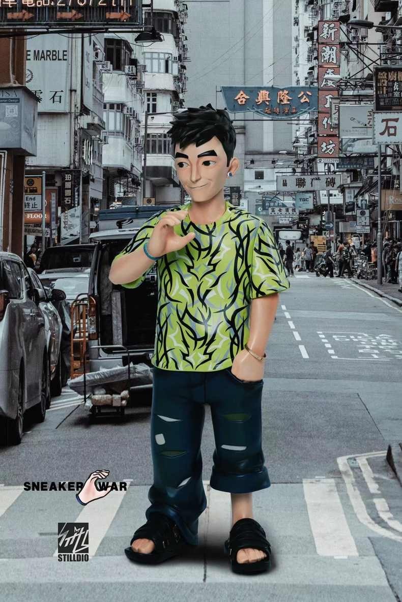 STILLDIO SNEAKER WAR EDC 限量 公仔 模型