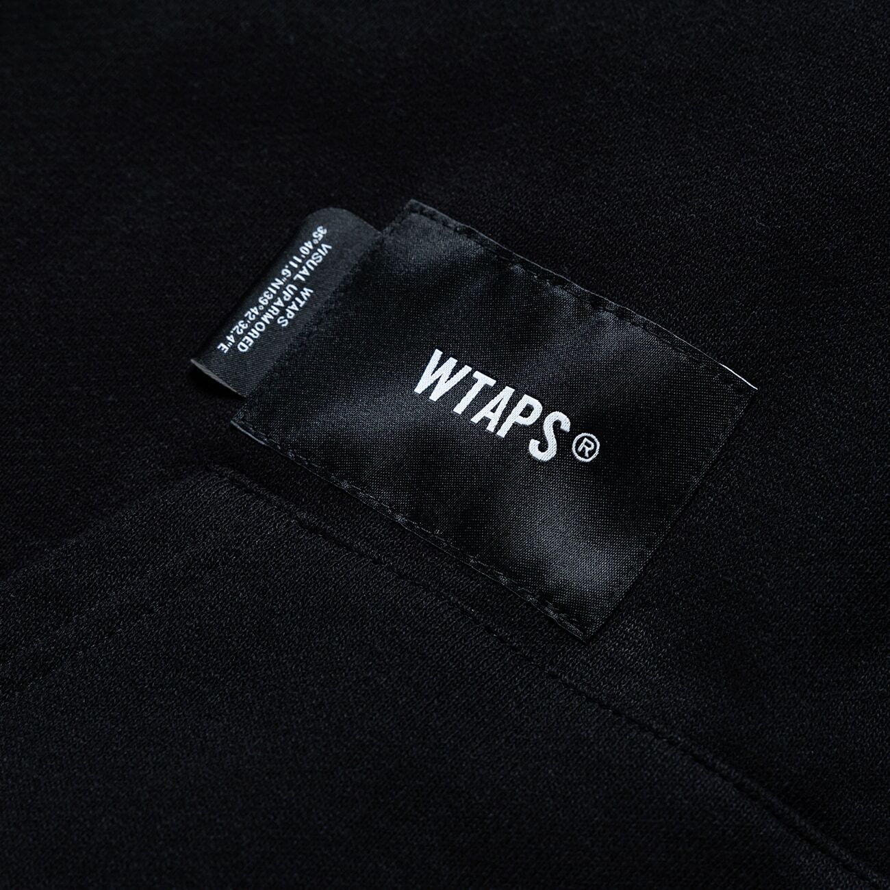 WTAPS FW22 CRST / HOODY / COTTON BLACK