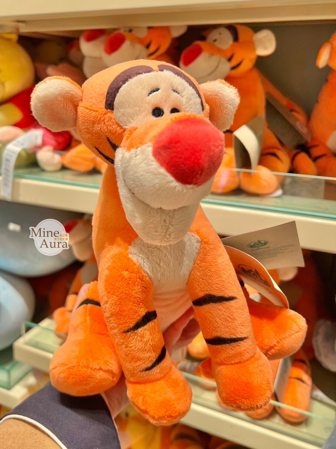 跳跳虎 Tigger 坐姿 娃娃 玩偶 小熊維尼 Winnie the Pooh -香港迪士尼樂園