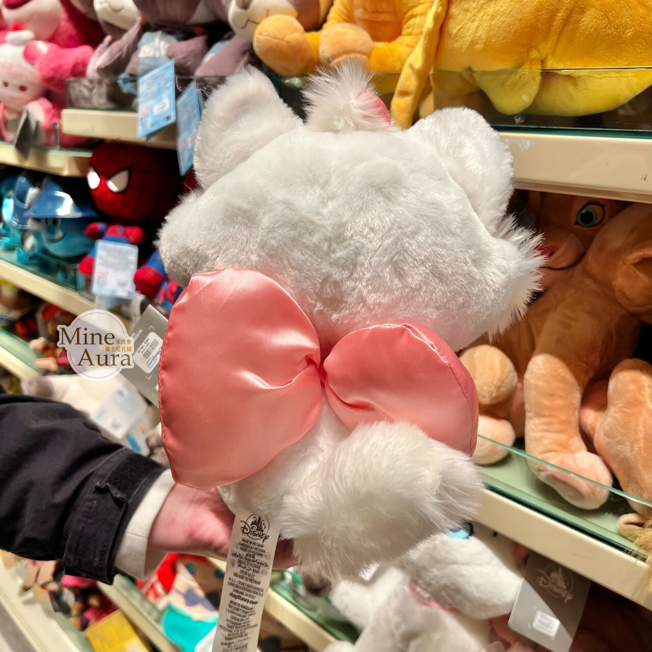 瑪莉貓 Marie 娃娃 玩偶 貓兒歷險記 The Aristocats -香港迪士尼樂園