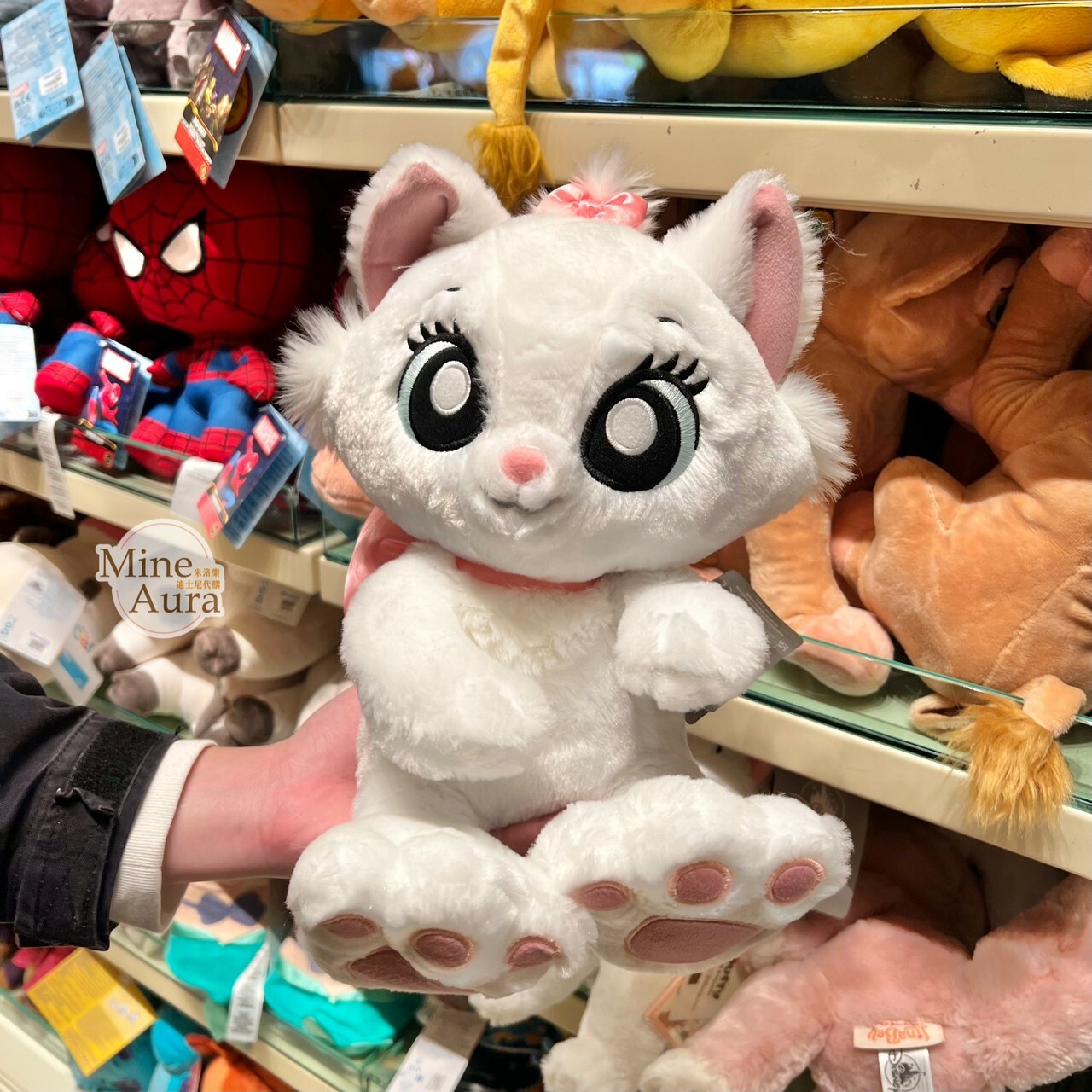 瑪莉貓 Marie 娃娃 玩偶 貓兒歷險記 The Aristocats -香港迪士尼樂園