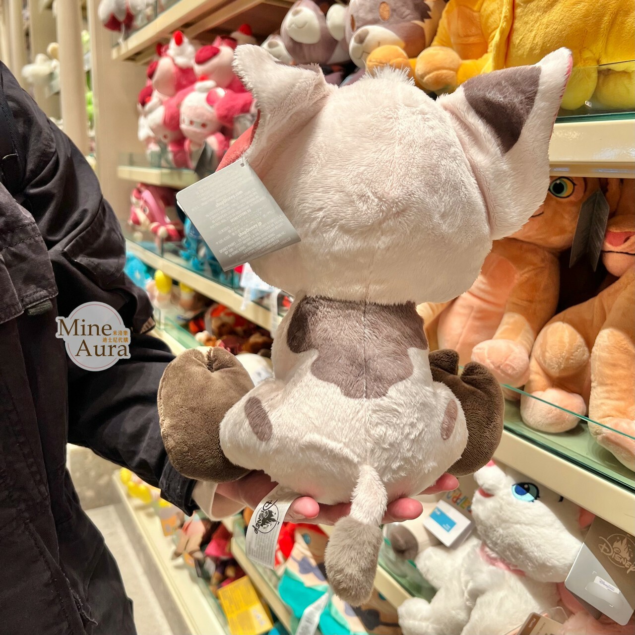 Q版 大腳丫系列 噗噗豬 Pua 坐姿大腳丫 娃娃 玩偶 海洋奇緣 Moana -香港迪士尼樂園