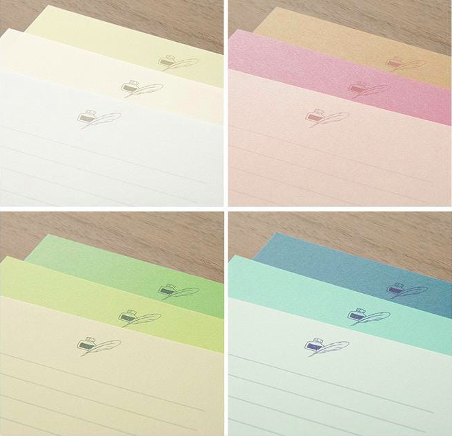 MIDORI 3色信紙信封組