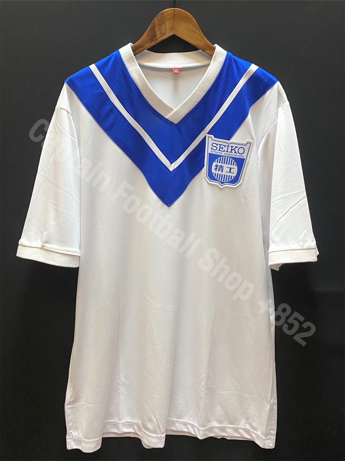 Seiko Football Team 80’s Away retro shirt