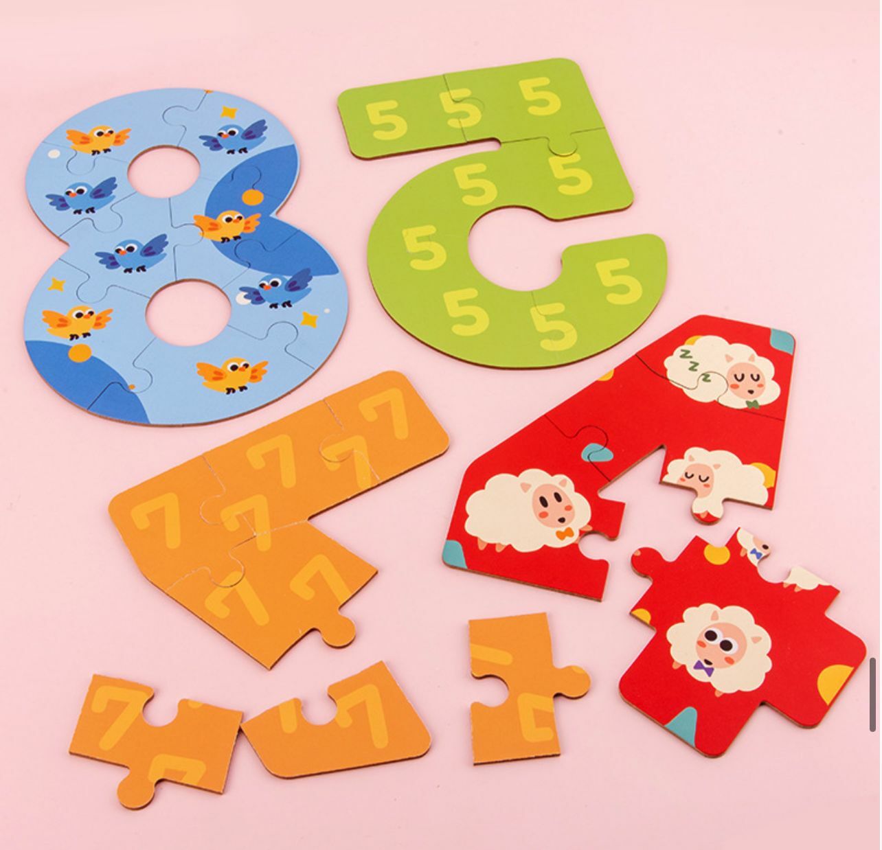 幼兒數字拼圖