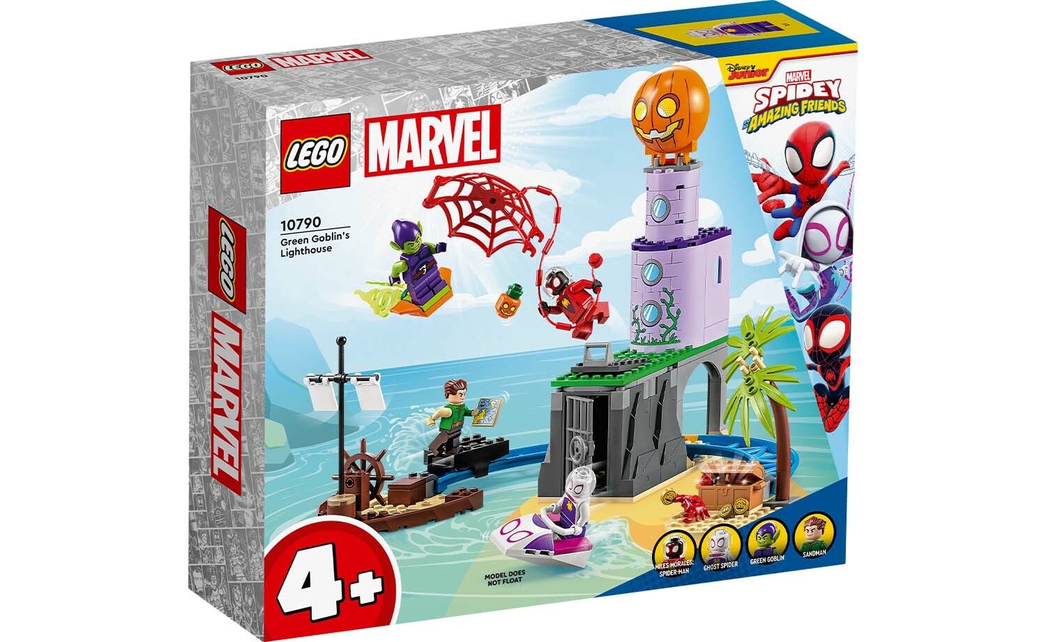 [飛米樂高積木專賣店] LEGO 10790 Marvel-綠惡魔的燈塔總部