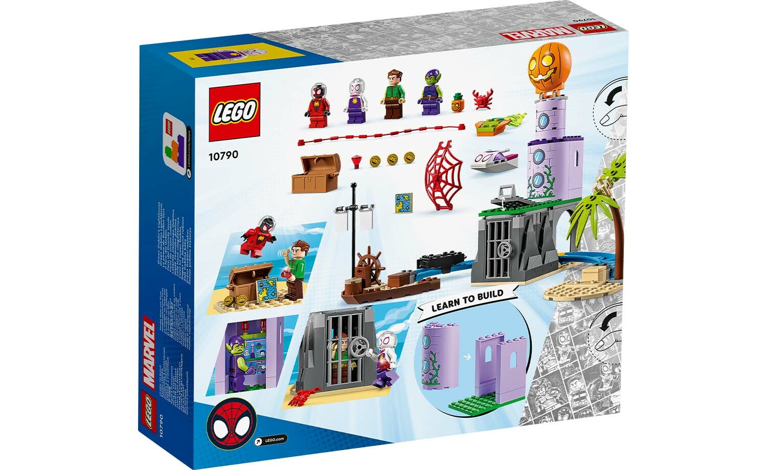 [飛米樂高積木專賣店] LEGO 10790 Marvel-綠惡魔的燈塔總部