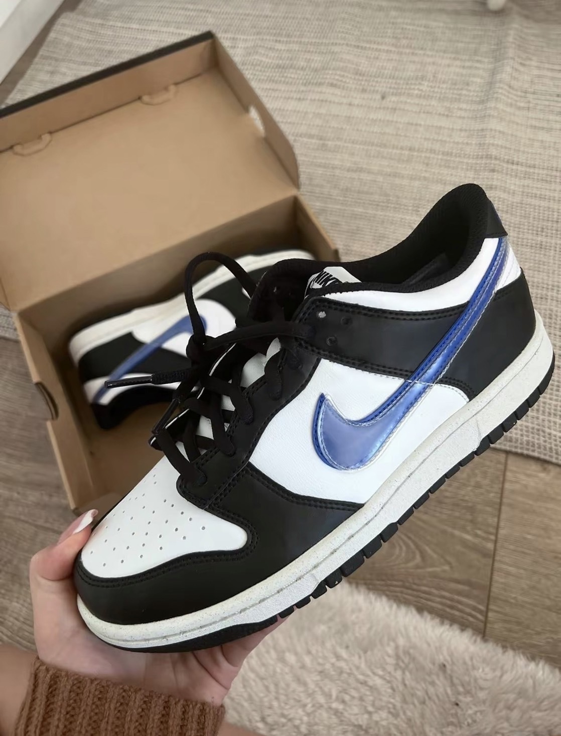 <線上SALE❤️‍🔥>Nike Dunk Low (GS) 沉謐藍勾熊貓