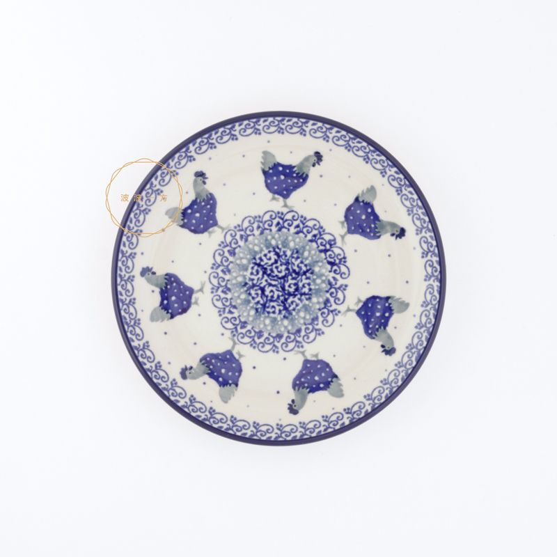 圓盤-Ø15.5cm-鄉村風 母雞