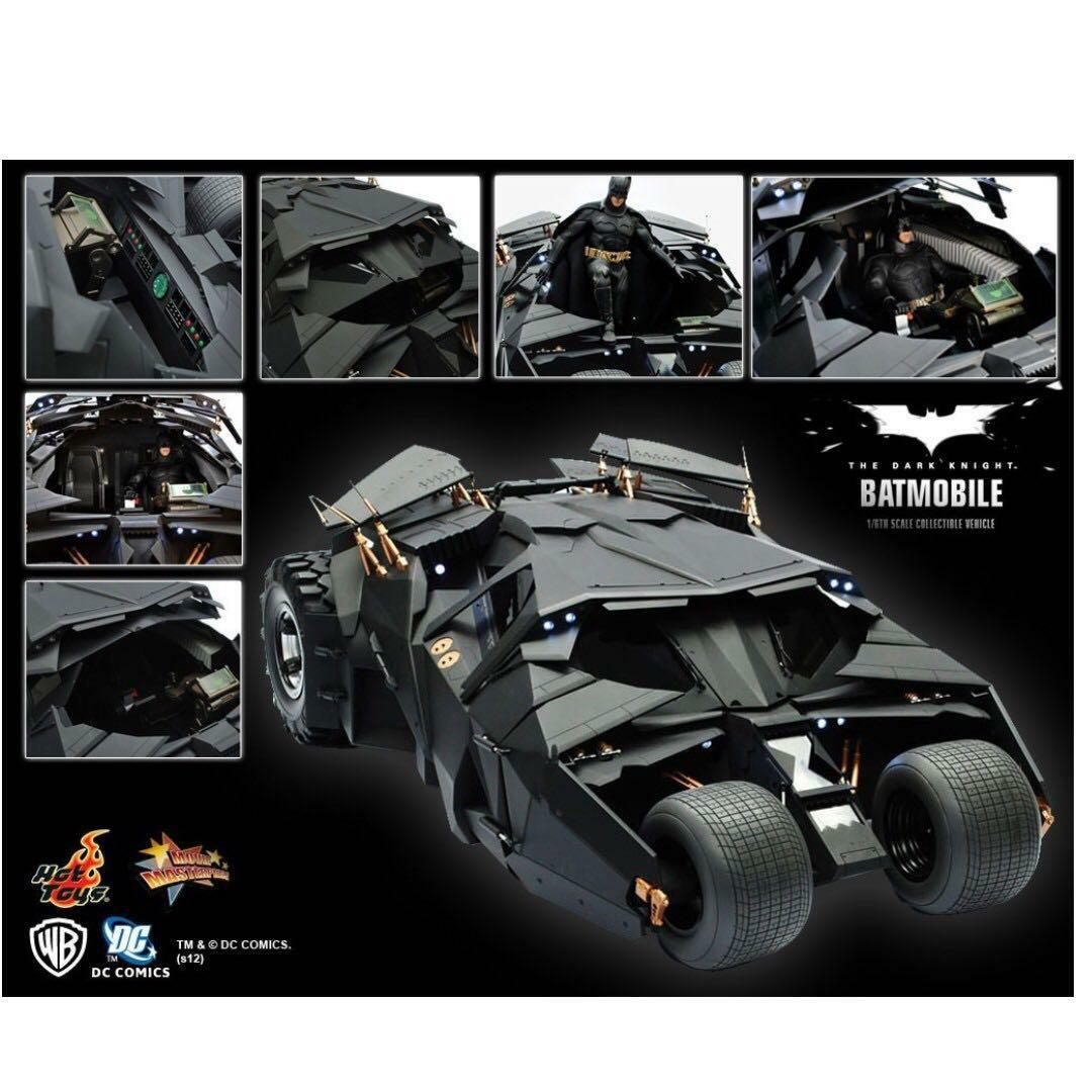 ［代客開倉］HOTTOYS BATMAN THE DARK KNIGHT Batmobile 蝙蝠車 ( JJH43)