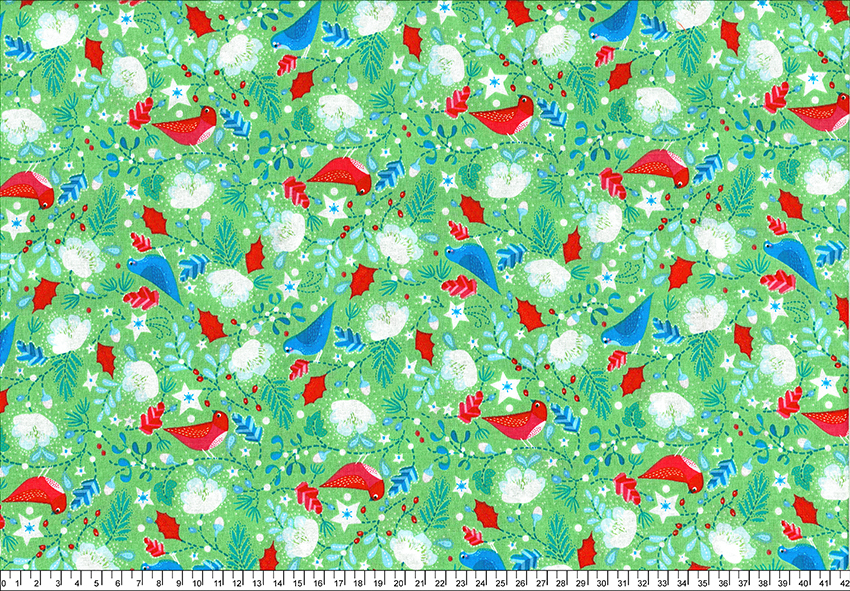 (per shaku) Imported cotton fabric R200804-15