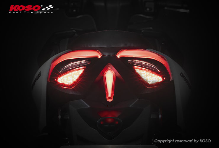 KOSO 六代戰 風翼尾燈組
