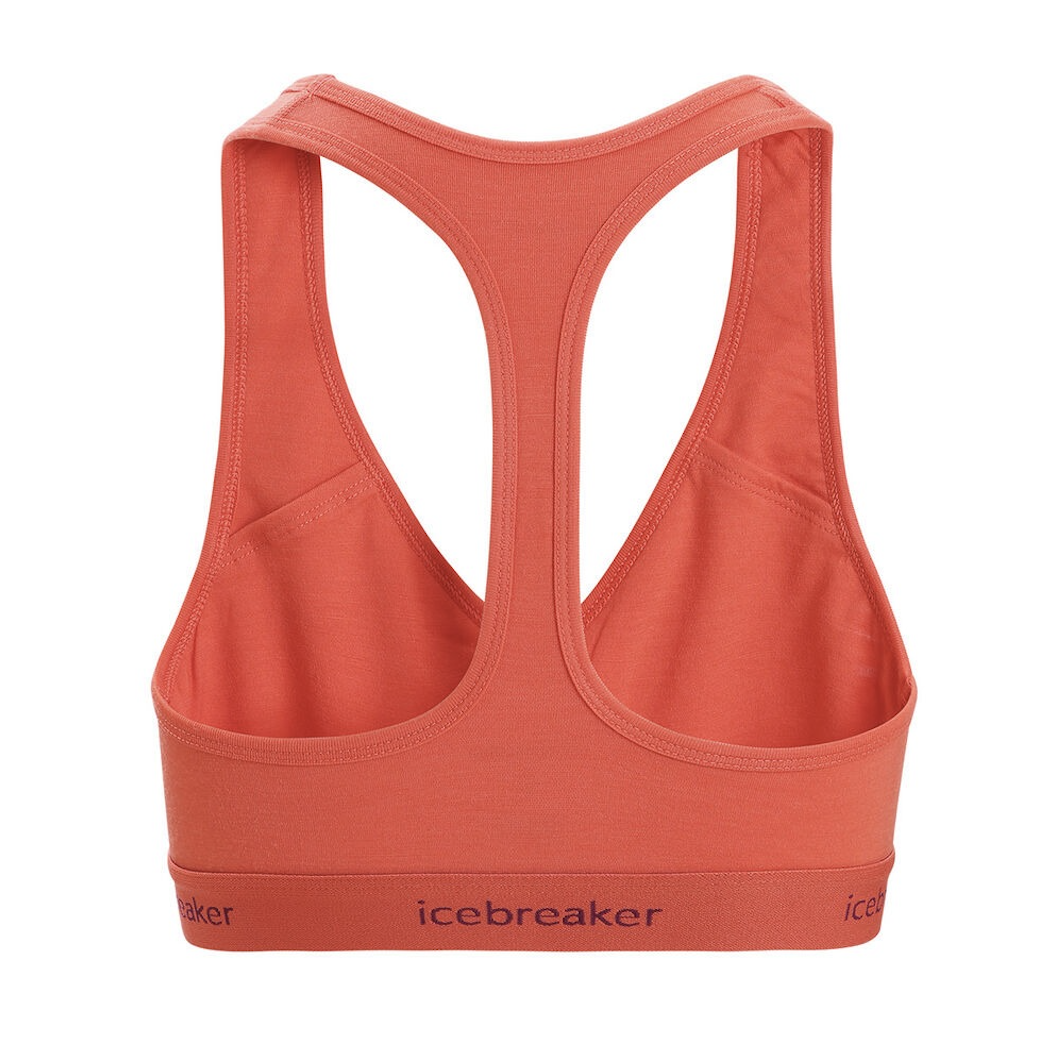 icebreaker Sprite 女款 羊毛運動內衣-BF150-活力橘