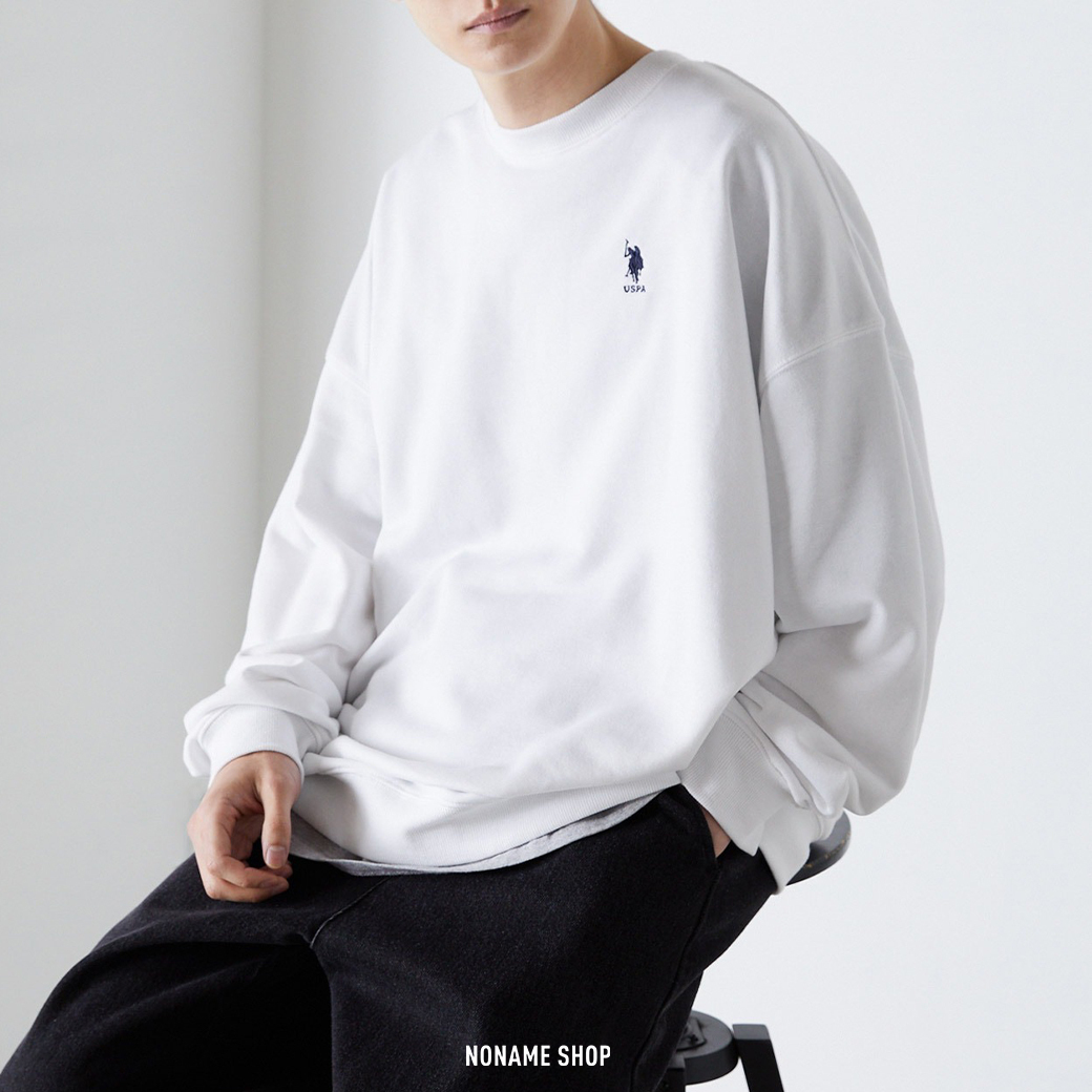 U.S. POLO ASSN 小LOGO 大學T 17色 (男/女款)