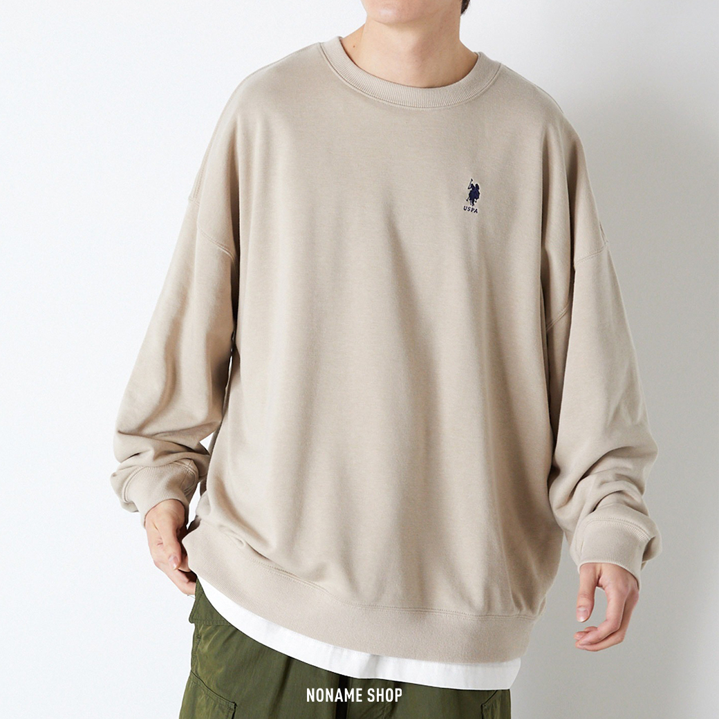 U.S. POLO ASSN 小LOGO 大學T 17色 (男/女款)