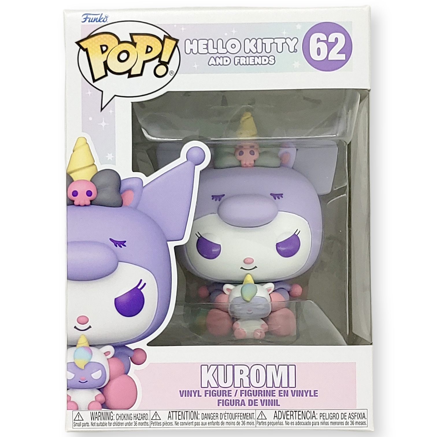 FUNKO POP <Sanrio x Unicorn>Kuromi-No.62