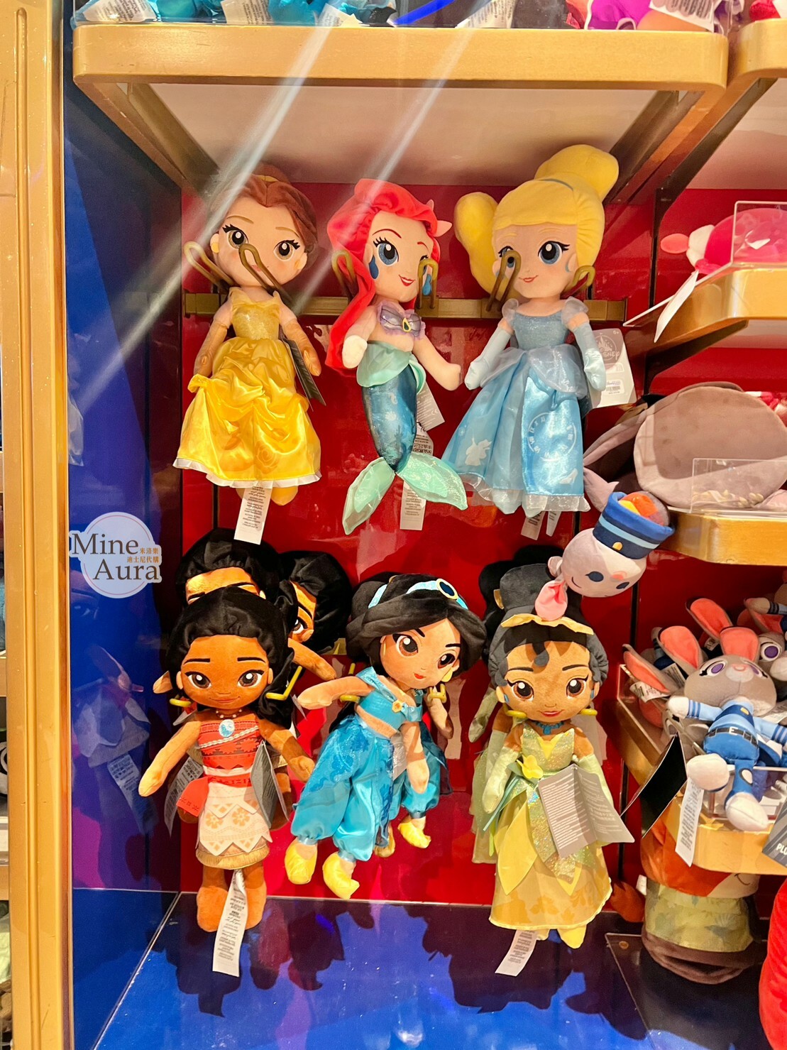 Q版 萌萌臉 貝兒公主 Belle 娃娃 玩偶 美女與野獸 Beauty and the Beast -香港迪士尼樂園