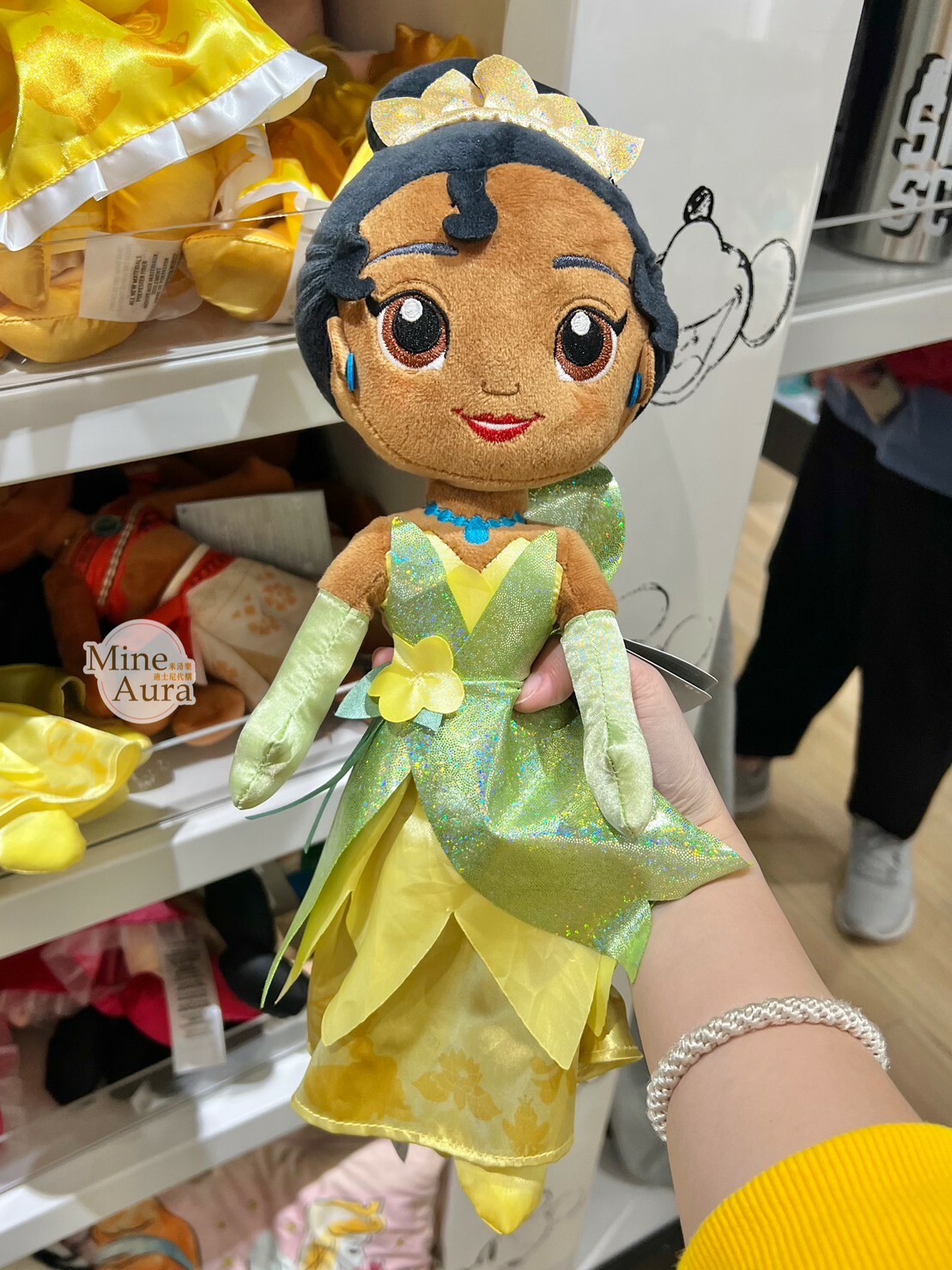 Q版 萌萌臉 蒂安娜 Tiana 娃娃 玩偶 公主與青蛙 The Princess and the Frog -香港迪士尼樂園