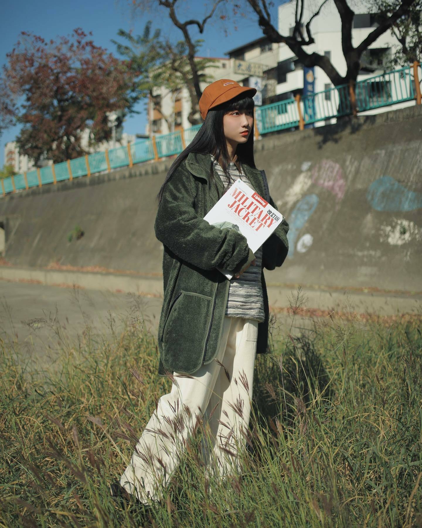 Vintage Dutch army protect fleece jacket / 古著荷蘭軍化學防護刷毛外套