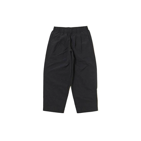 BURLAP OUTFITTER 23SS - Wide Track Pants - Black