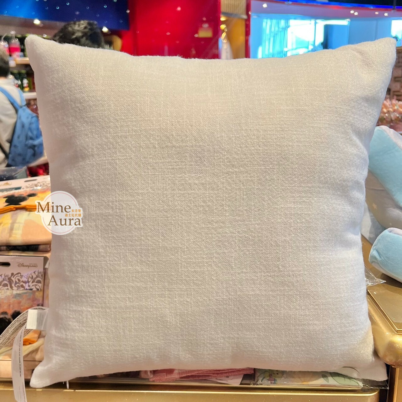 小熊維尼 Winnie the Pooh 與好友 手繪風圖案 抱枕 靠墊 -香港迪士尼樂園