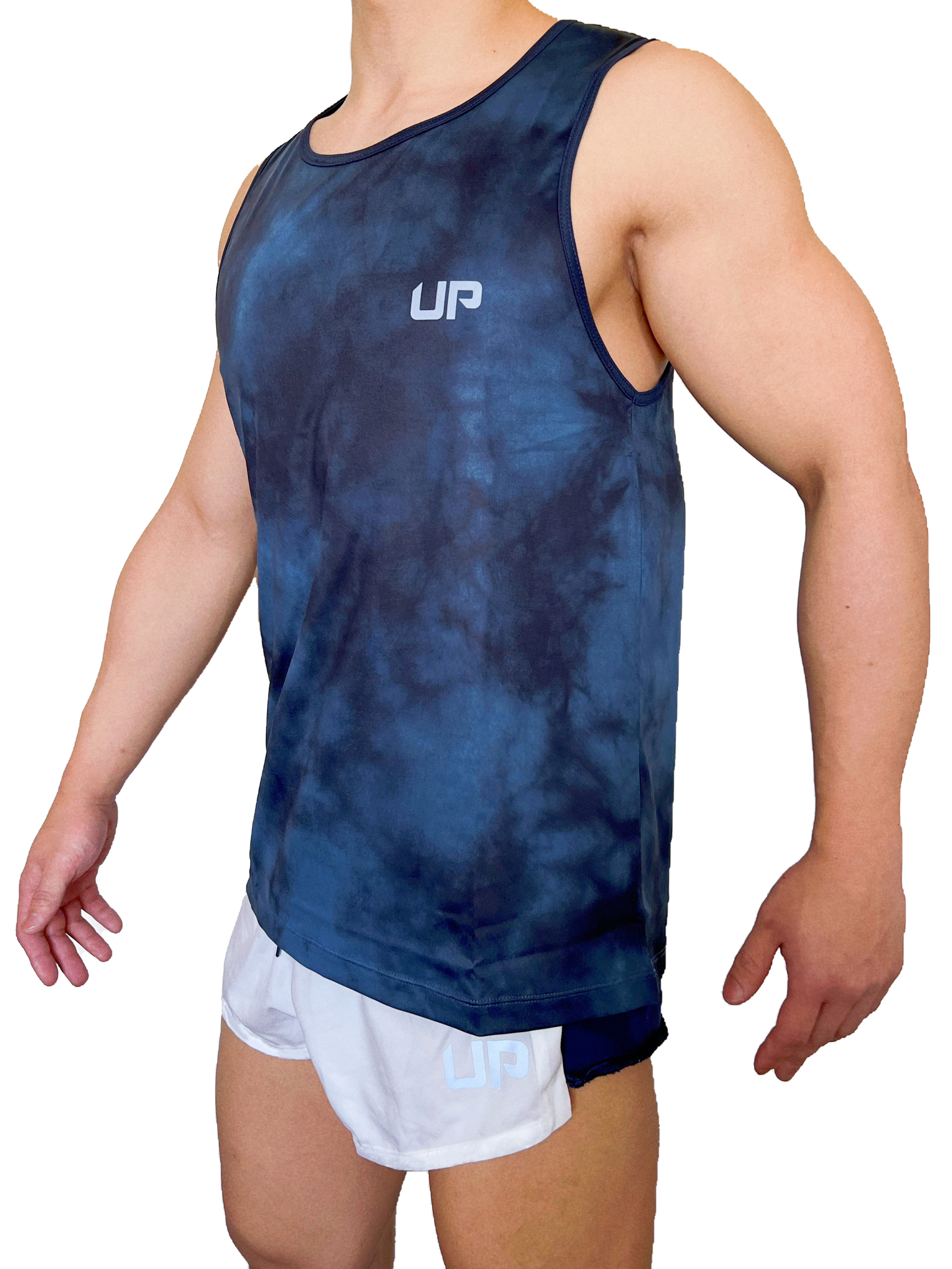 Indigo Tank 靛藍染色背心