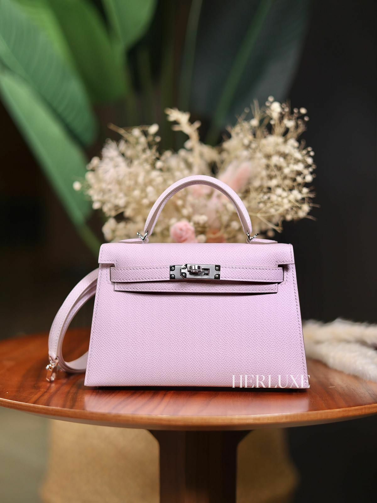 Kelly mini II 09 mauve pale ck epsom B