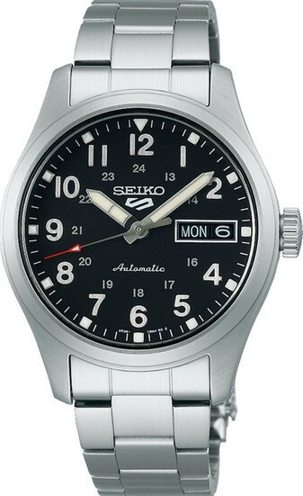 萬年鐘錶 - SEIKO  5 Sports  軍風機械女錶  SRPJ81K1 / 4R36-13P0D  錶徑36MM