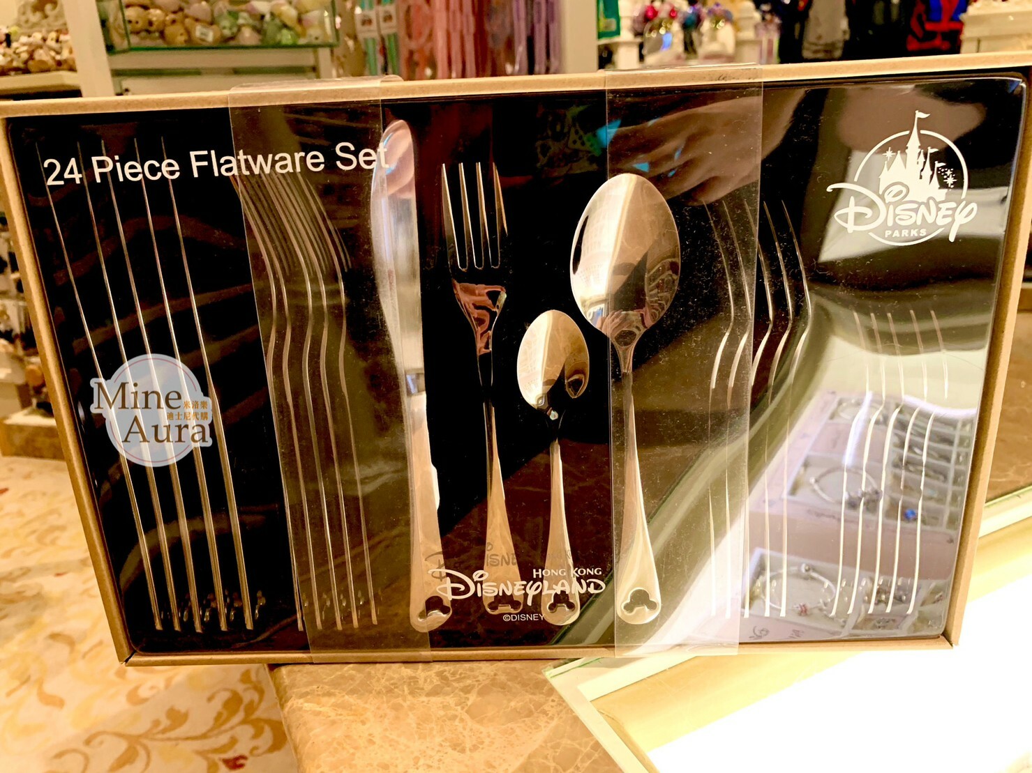 米奇 Mickey 餐具 24入組 -香港迪士尼樂園