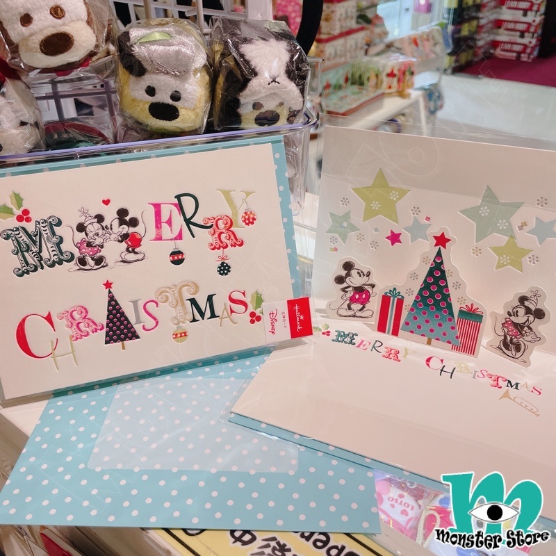 米奇米妮立體聖誕咭