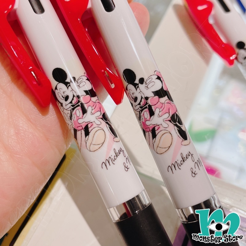 米奇米妮3色原子筆