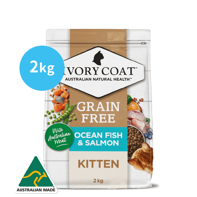 Ivory Coat⎜深海魚和三文魚 幼貓配方 2kg