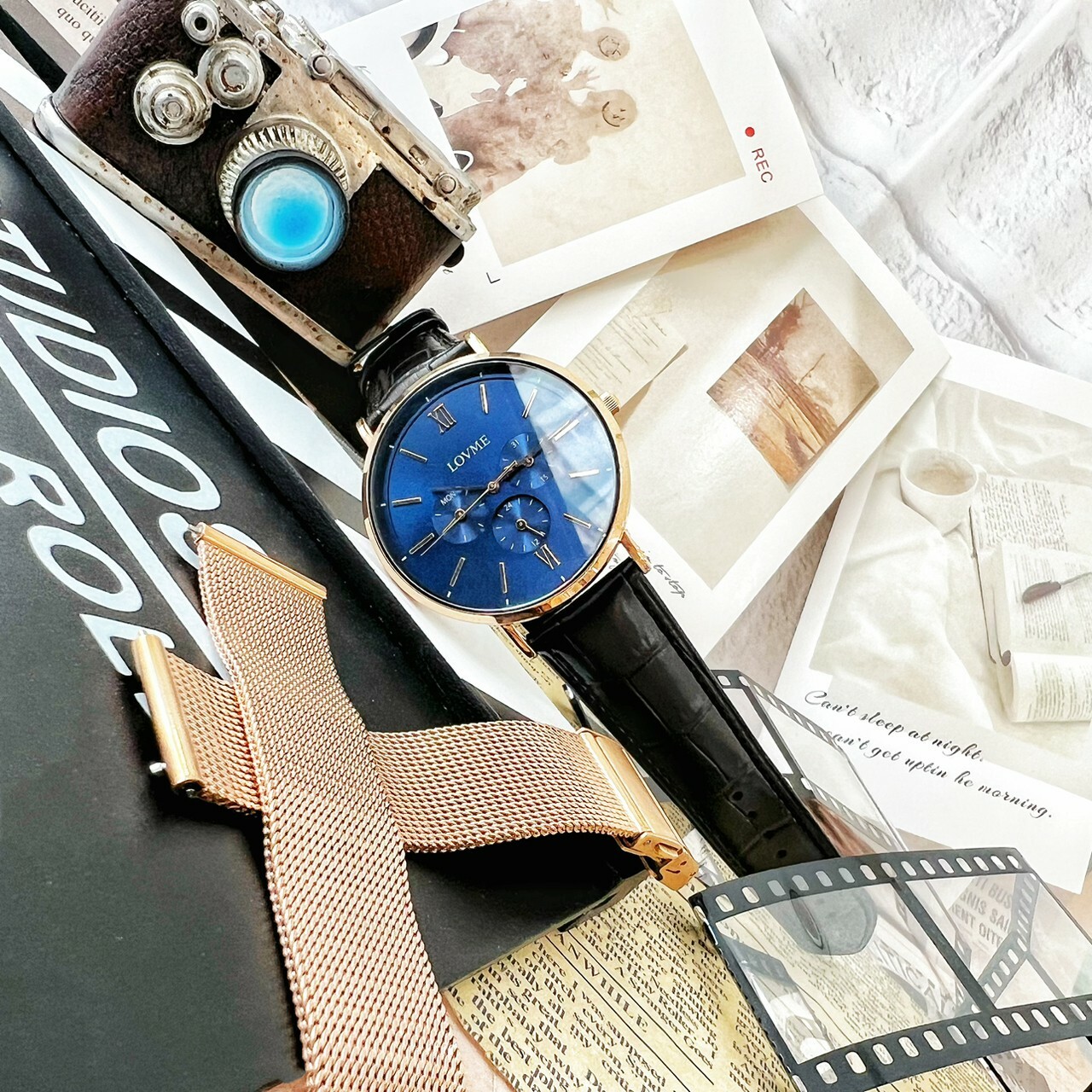 【LOVME】VM1089M-44-L41-3 41mm Modern Watch