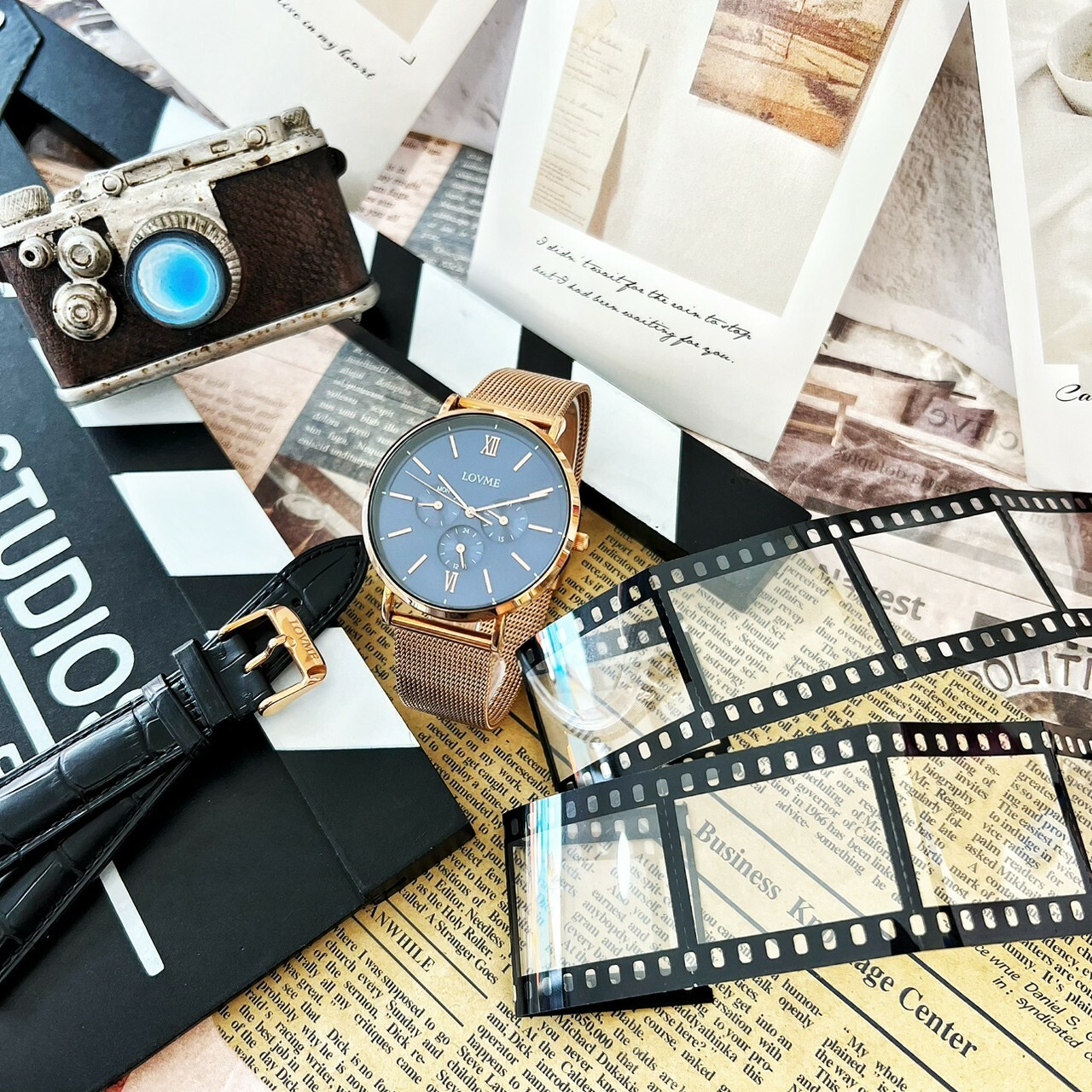 【LOVME】VM1089M-44-L41-3 41mm Modern Watch