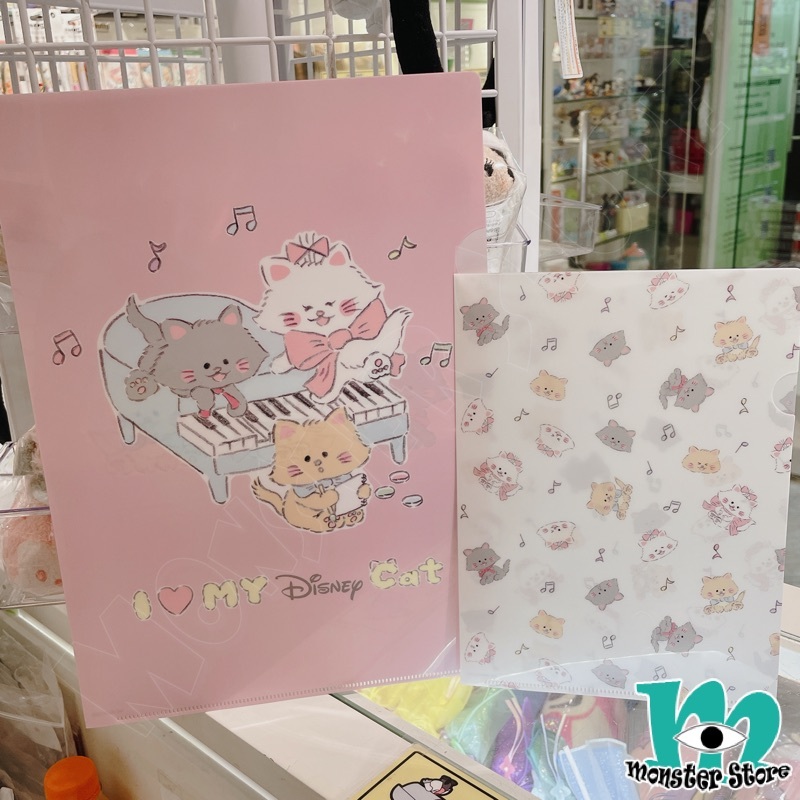 瑪莉貓朋友單層A4 File連文件套 (3入)