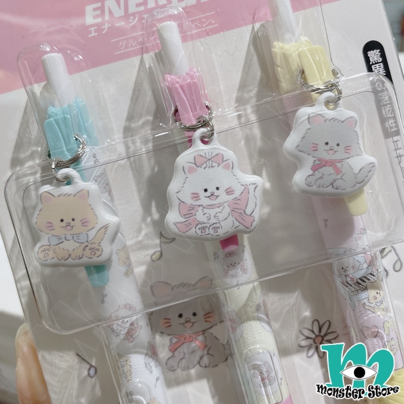 瑪莉貓朋友原子筆 (3入)