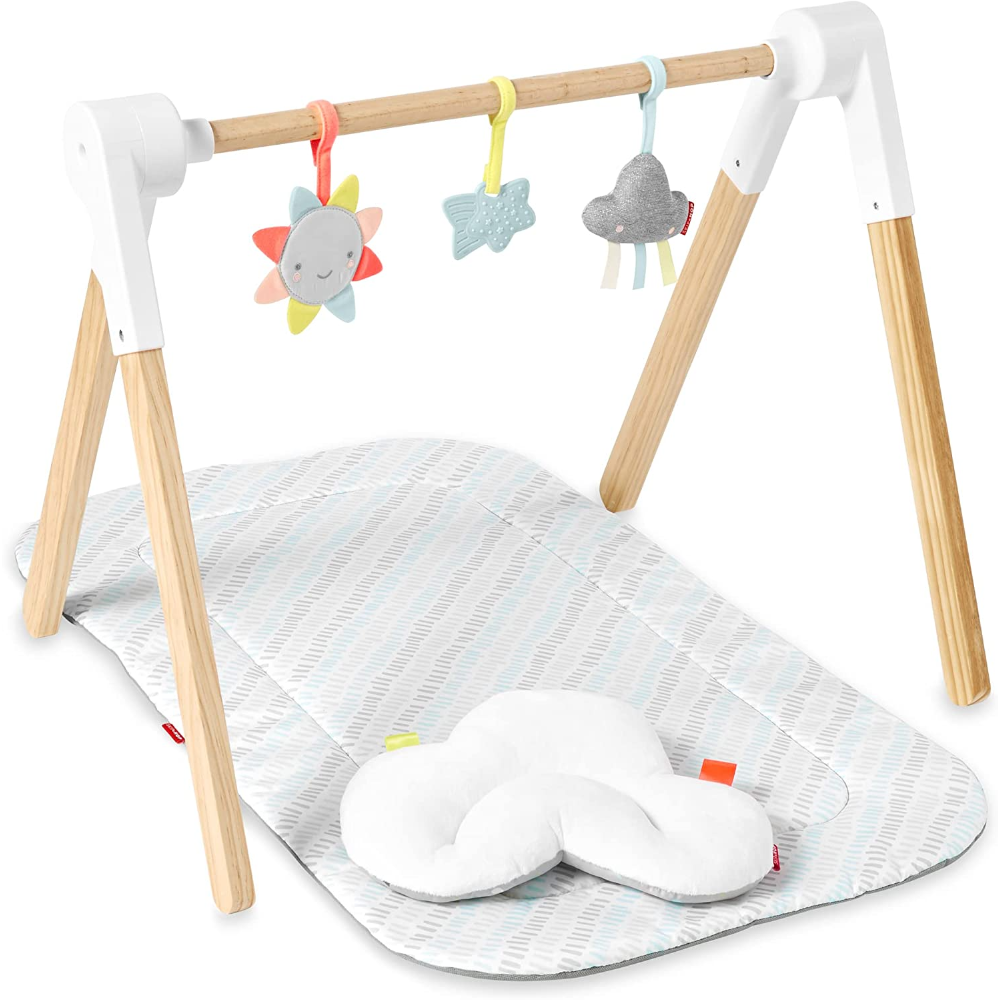Skip Hop Silver Lining Cloud Wooden Activity baby gym健身墊