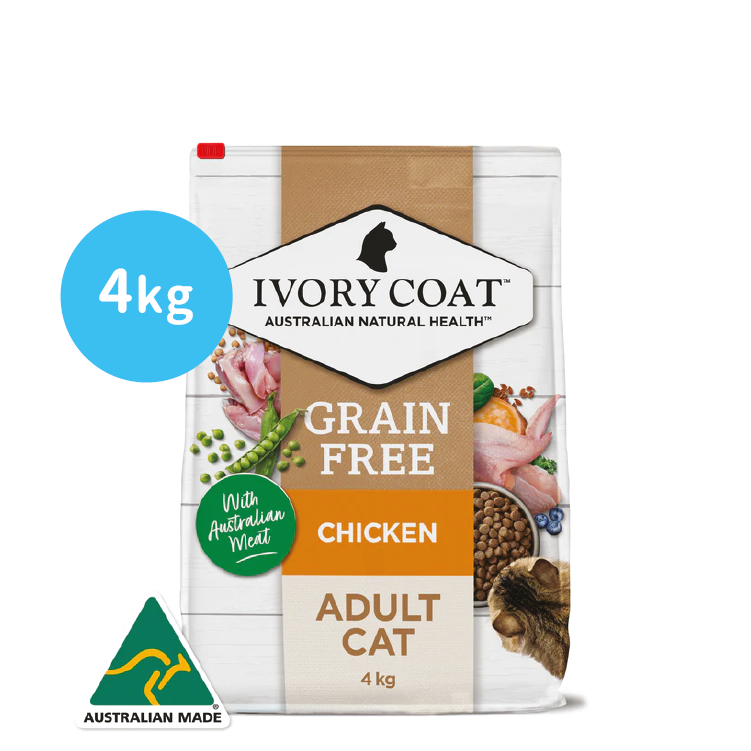 Ivory Coat⎜雞肉亞麻籽 成貓配方 4kg