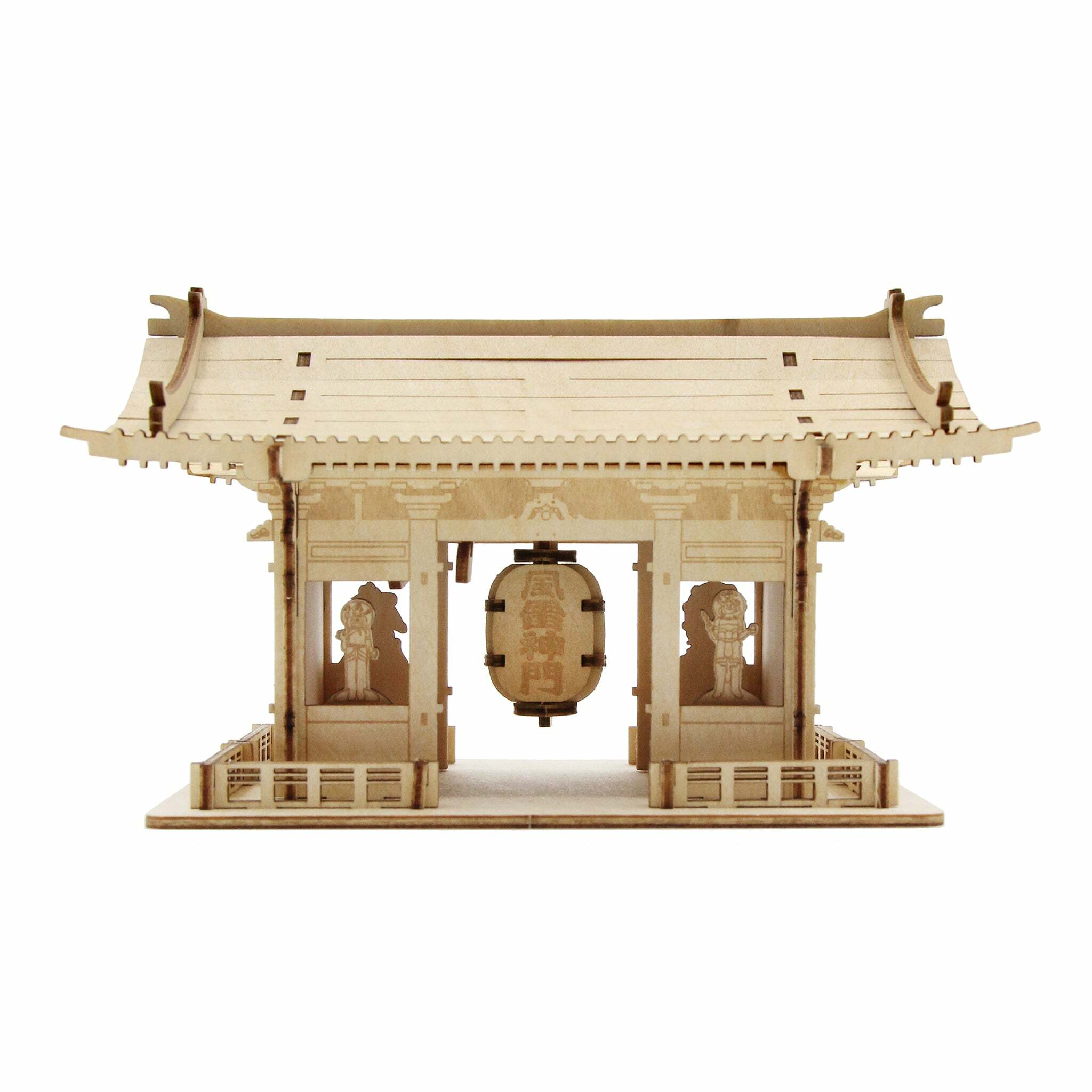 Jigzle 3D Plywood Puzzle - Kaminarimon