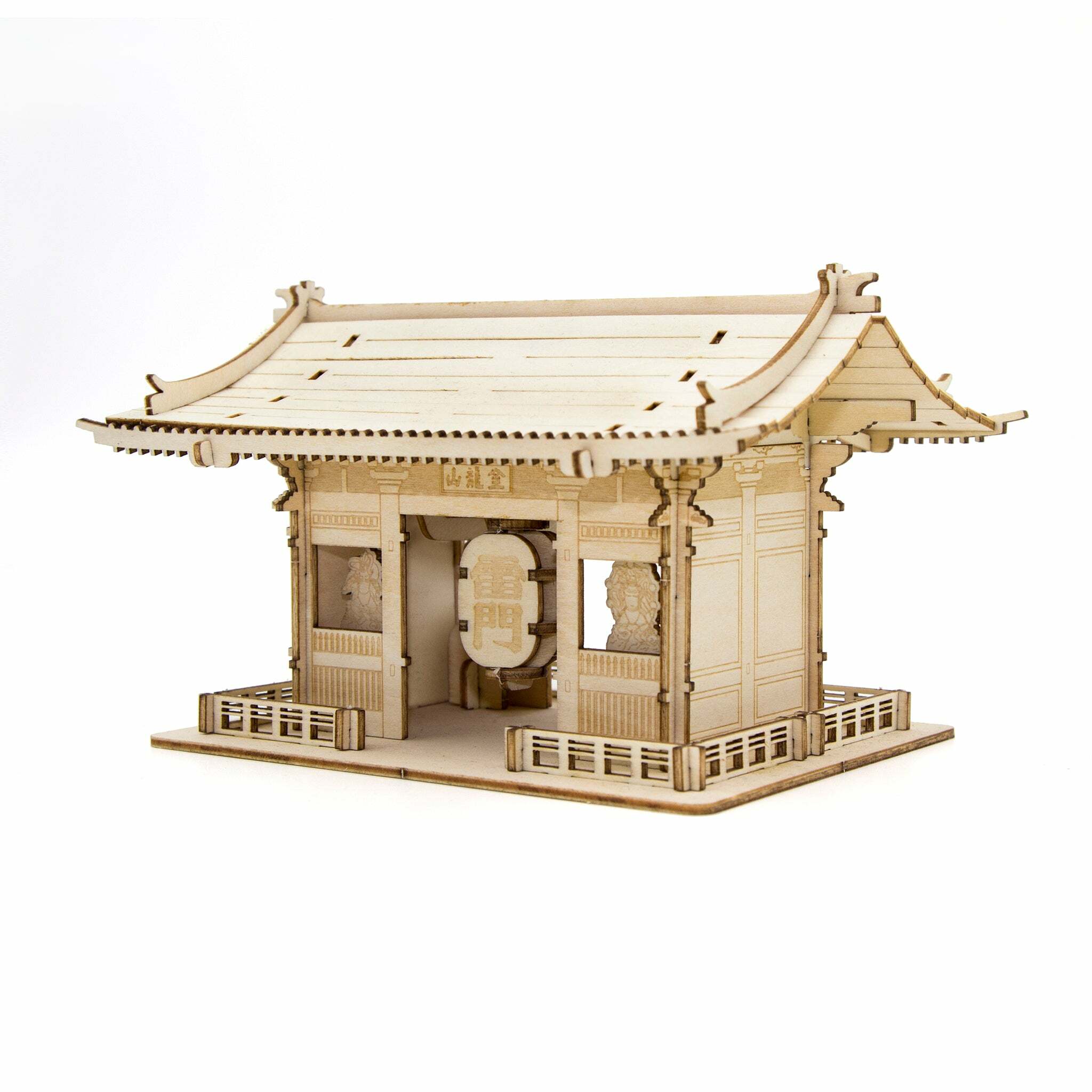 Jigzle 3D Plywood Puzzle - Kaminarimon
