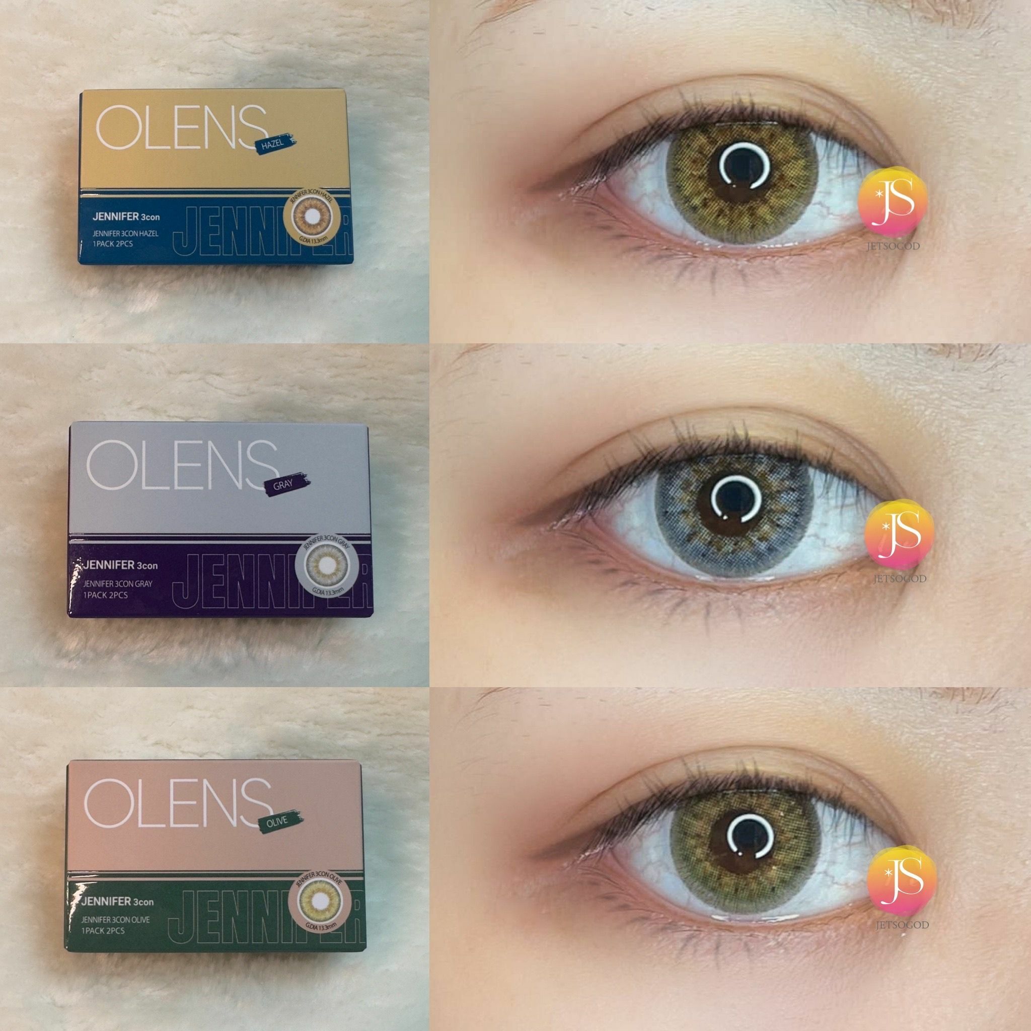 OLENS Jennifer 3con Monthly (Gray)(已停產)