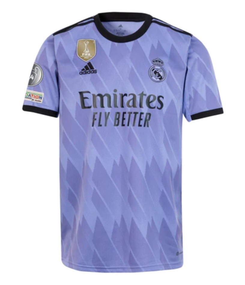 22-23皇家馬德里作客球迷版球衣