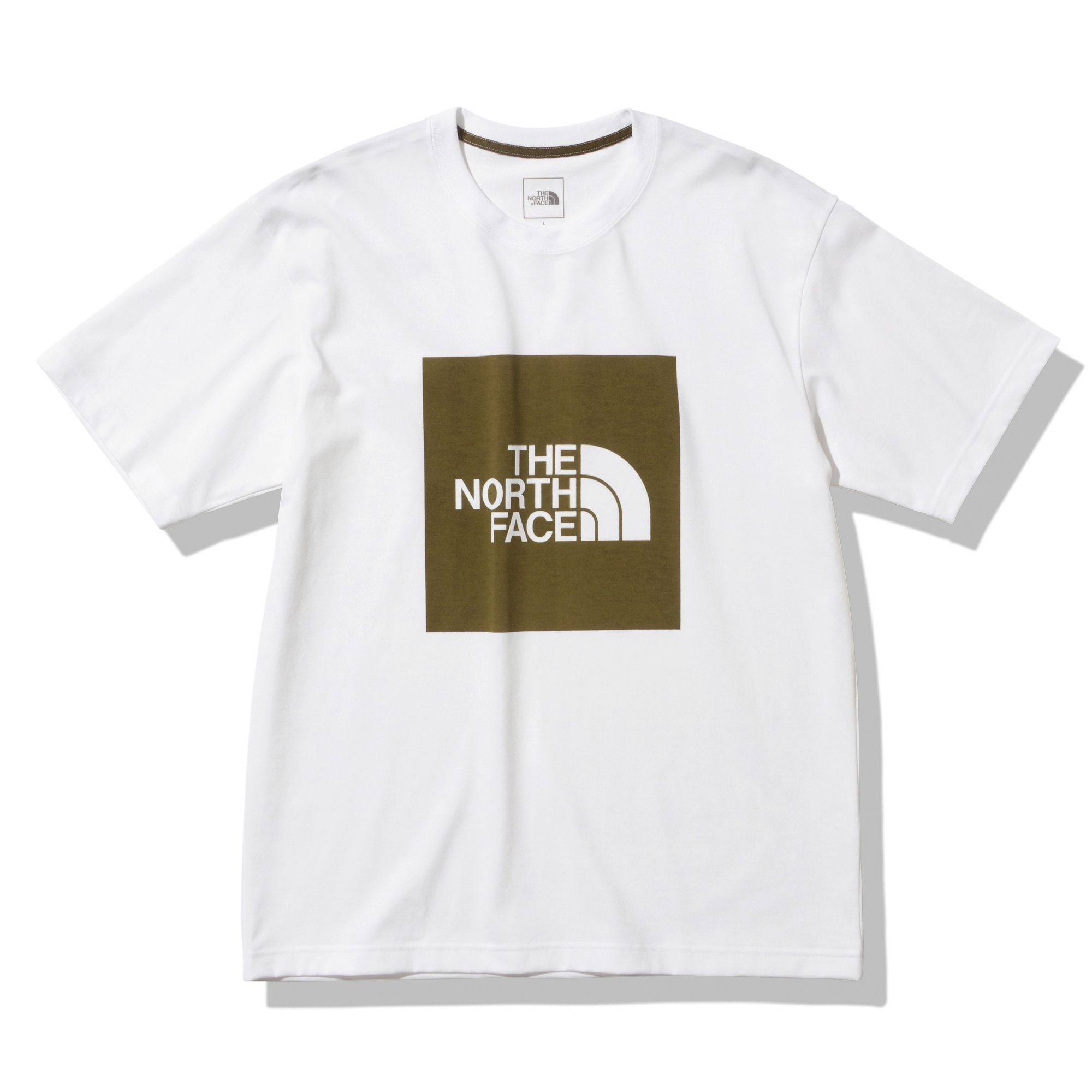 NT32351 日本THE NORTH FACE S/S COLORED SQUARE LOGO 